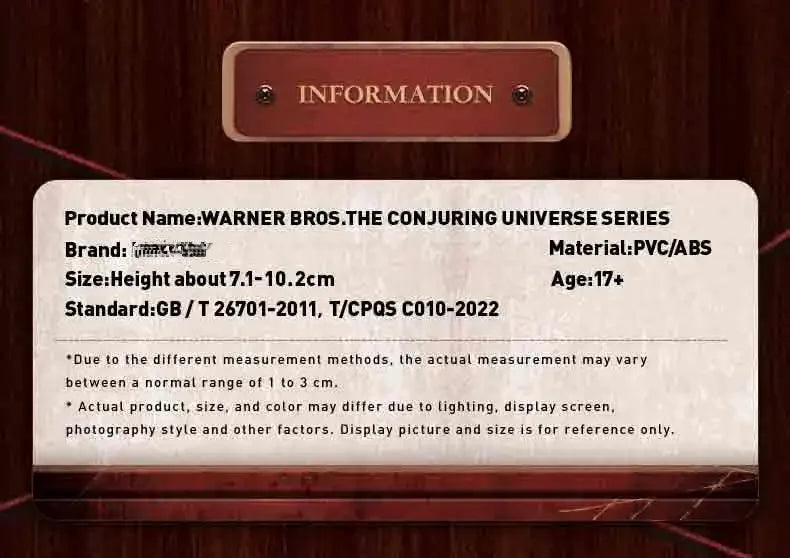 Warner Bros The Conjuring Universe Series POP MART