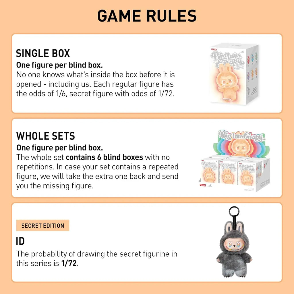 LABUBU POP MART SERIE MONSTRE