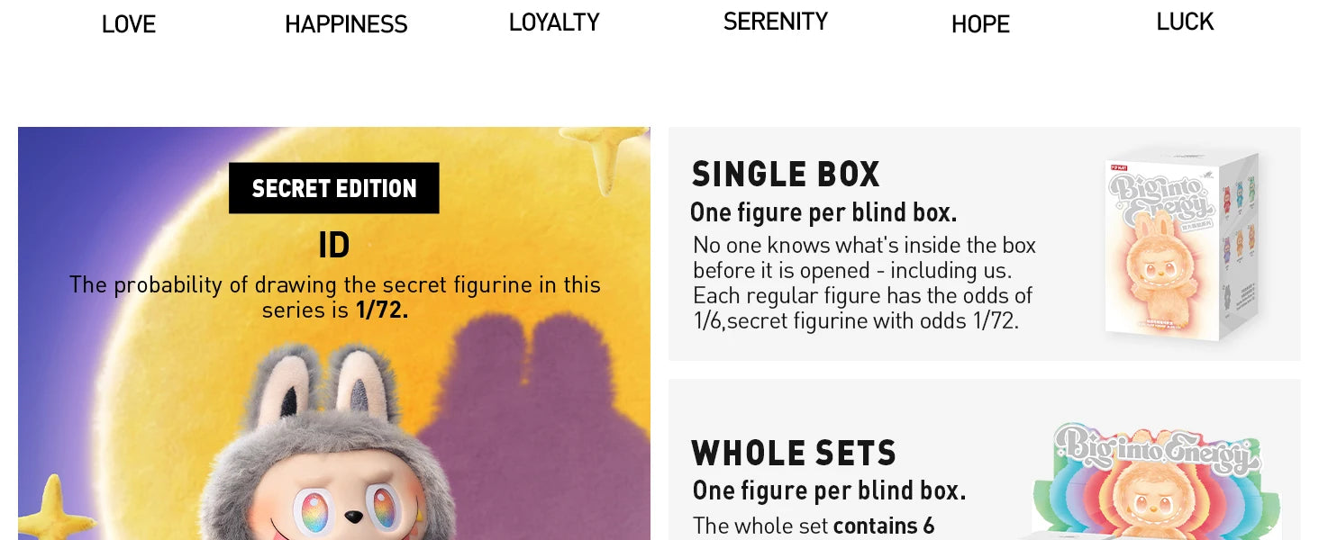 LABUBU POP MART SERIE MONSTRE