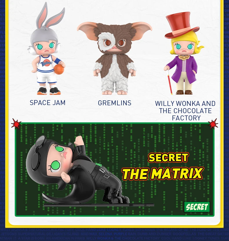 Molly Warner Bros POP MART 100eme anniversaires édition limité